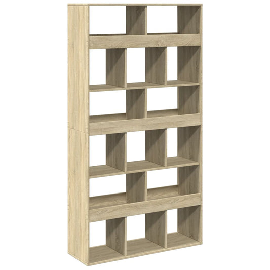Room Divider Sonoma Oak 100x33x187,5 cm Engineered Wood