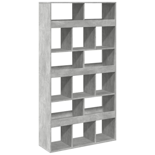 Room Divider Concrete Grey 100x33x187,5 cm Engineered Wood