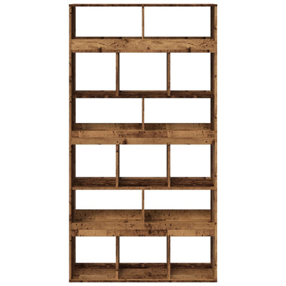 Room Divider Old Wood 100x33x187.5 cm Engineered Wood