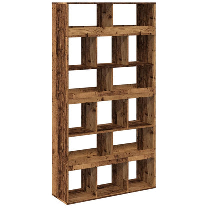 Room Divider Old Wood 100x33x187.5 cm Engineered Wood