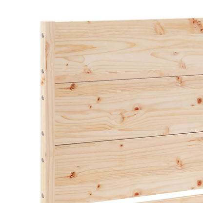 Extra Long Bed Frame without Mattress 90x210 cm Solid Wood