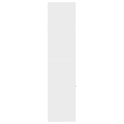 Apothecary Cabinet White 30x41x174,5 cm Engineered Wood