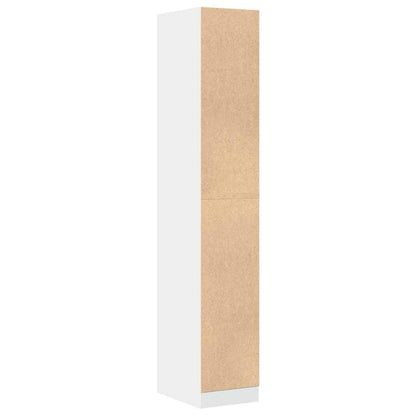 Apothecary Cabinet White 30x41x174,5 cm Engineered Wood