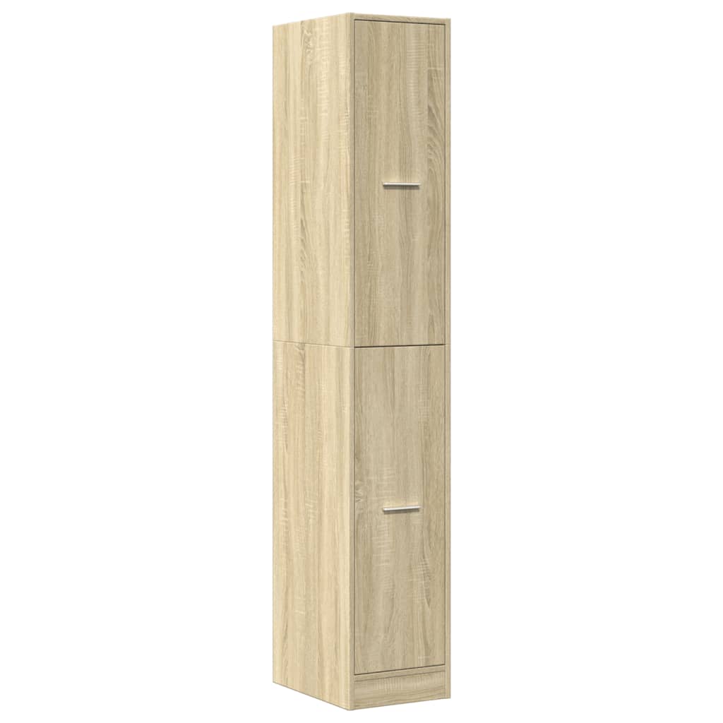 Apothecary Cabinet Sonoma Oak 30x41x174,5 cm Engineered Wood