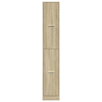 Apothecary Cabinet Sonoma Oak 30x41x174,5 cm Engineered Wood