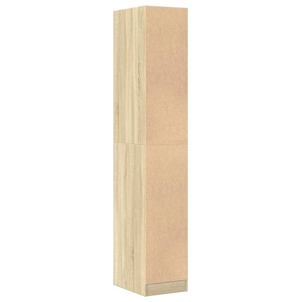 Apothecary Cabinet Sonoma Oak 30x41x174,5 cm Engineered Wood