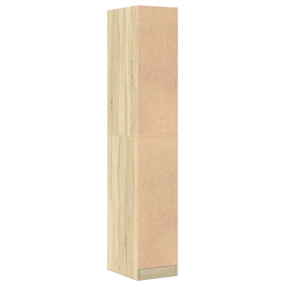 Apothecary Cabinet Sonoma Oak 30x41x174,5 cm Engineered Wood
