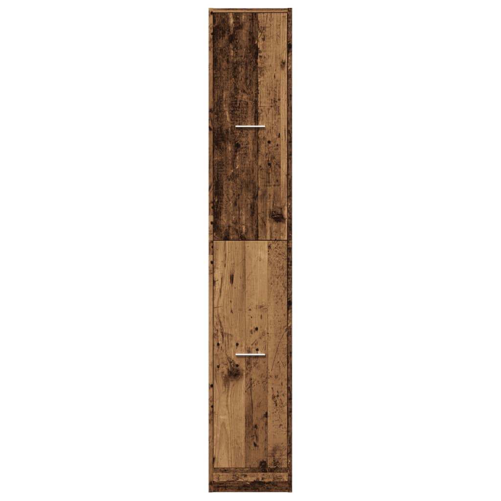 Apothecary Cabinet Old Wood 30x41x174,5 cm Engineered Wood