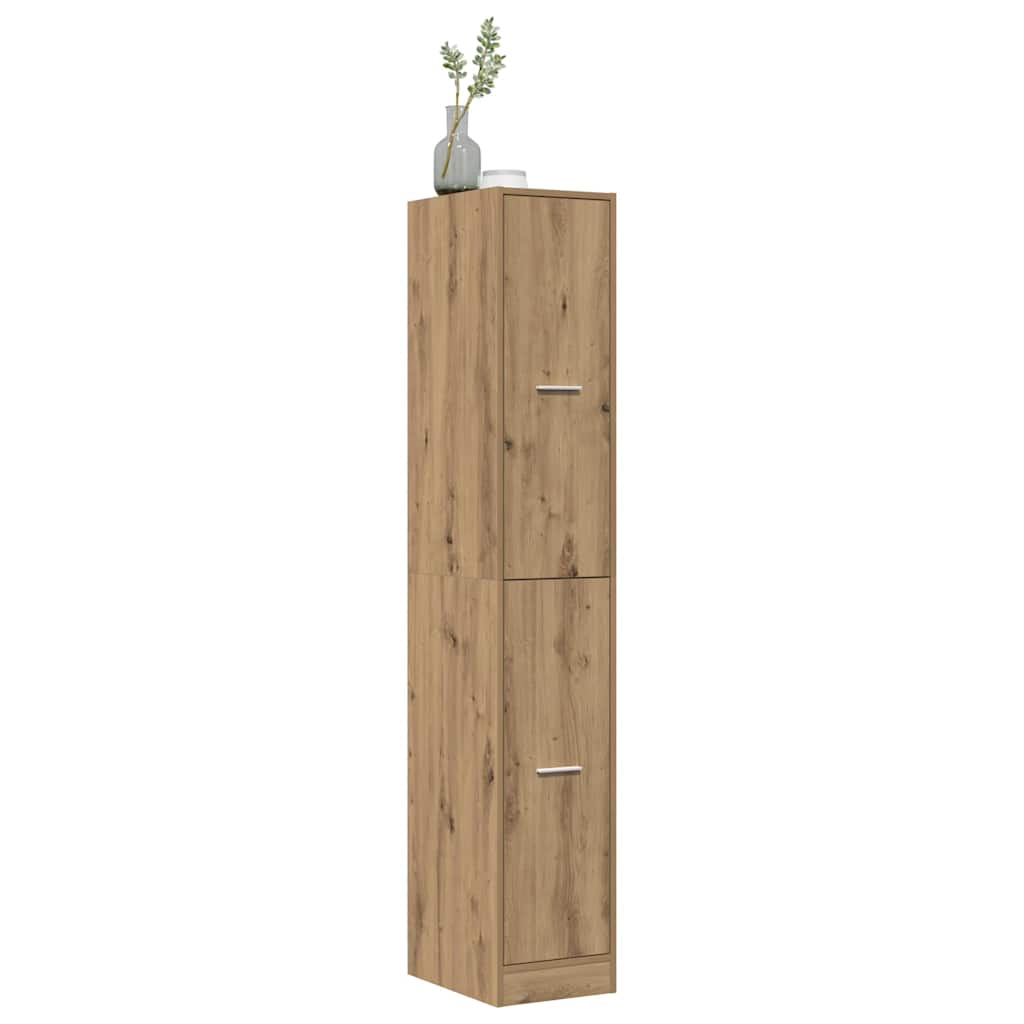 Apothecary Cabinet Artisian Oak 30x41x174,5 cm Engineered Wood