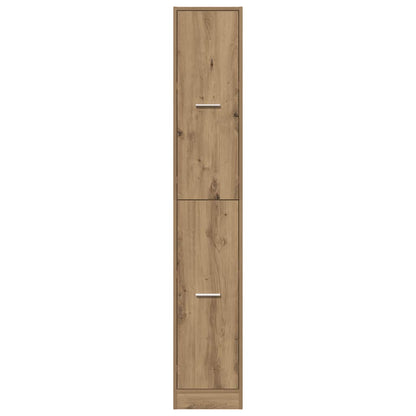 Apothecary Cabinet Artisian Oak 30x41x174,5 cm Engineered Wood