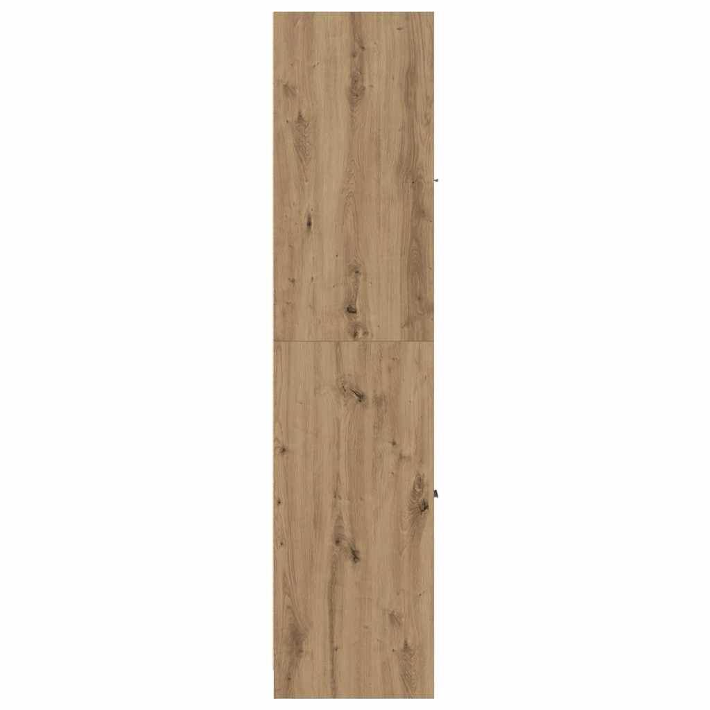 Apothecary Cabinet Artisian Oak 30x41x174,5 cm Engineered Wood