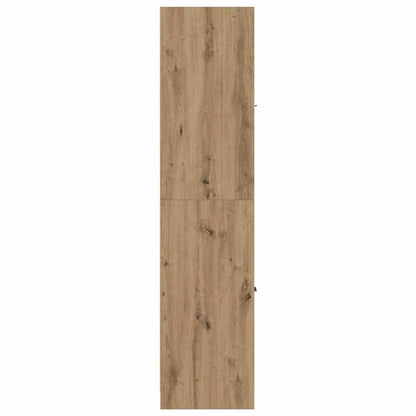 Apothecary Cabinet Artisian Oak 30x41x174,5 cm Engineered Wood