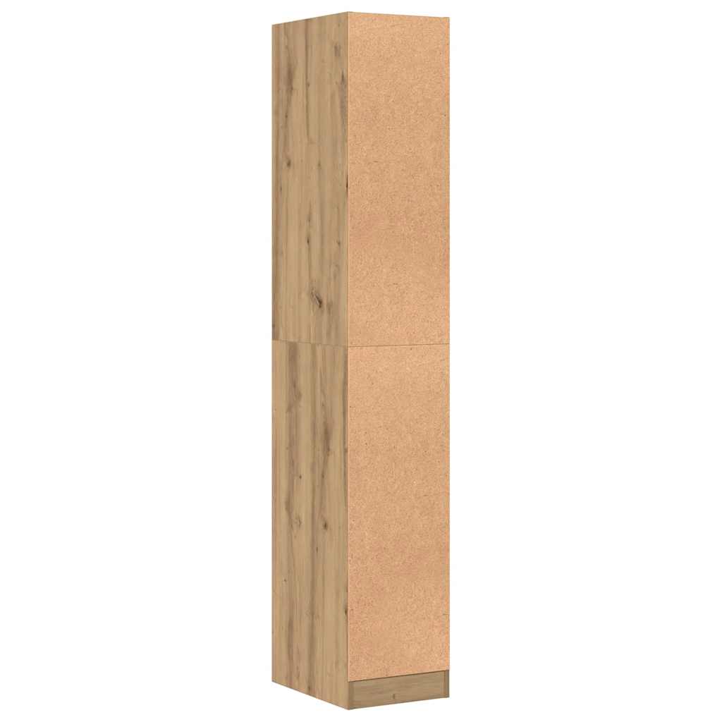 Apothecary Cabinet Artisian Oak 30x41x174,5 cm Engineered Wood