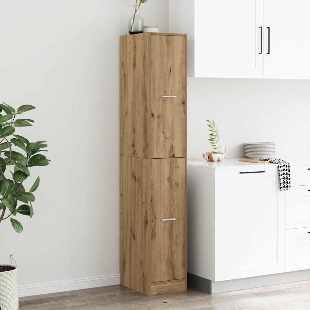 Apothecary Cabinet Artisian Oak 30x41x174,5 cm Engineered Wood