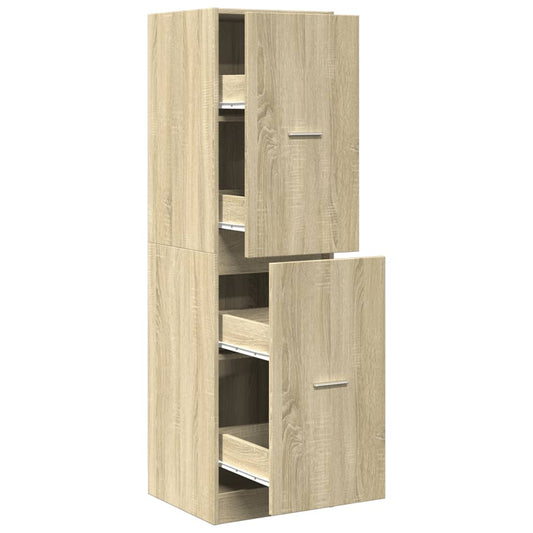 Apothecary Cabinet Sonoma Oak 40x41x144,5 cm Engineered Wood
