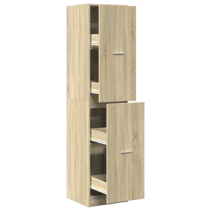 Apothecary Cabinet Sonoma Oak 40x41x174,5 cm Engineered Wood