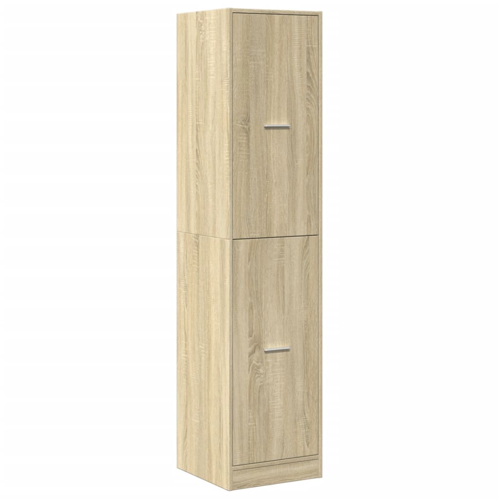 Apothecary Cabinet Sonoma Oak 40x41x174,5 cm Engineered Wood