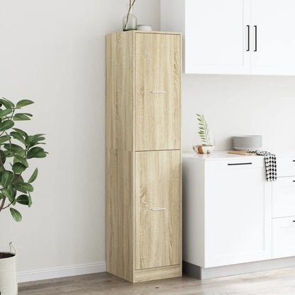 Apothecary Cabinet Sonoma Oak 40x41x174,5 cm Engineered Wood
