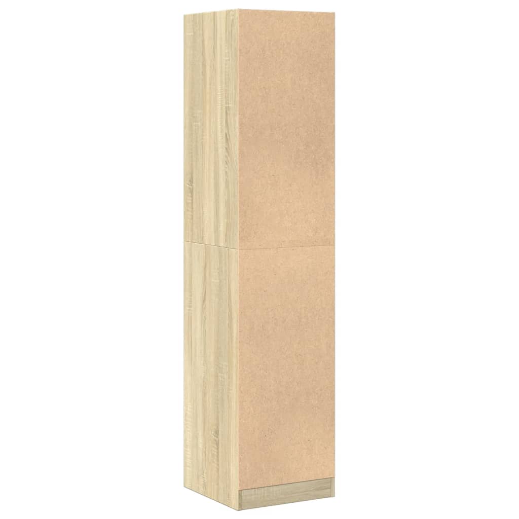 Apothecary Cabinet Sonoma Oak 40x41x174,5 cm Engineered Wood