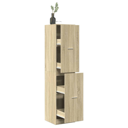 Apothecary Cabinet Sonoma Oak 40x41x174,5 cm Engineered Wood