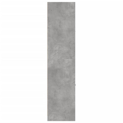 Apothecary Cabinet Concrete Grey 40x41x174,5 cm Engineered Wood