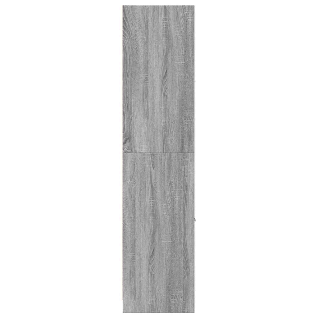 Apothecary Cabinet Grey Sonoma 40x41x174,5 cm Engineered Wood