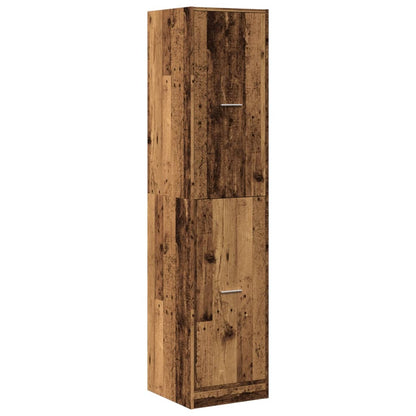 Apothecary Cabinet Old Wood 40x41x174,5 cm Engineered Wood