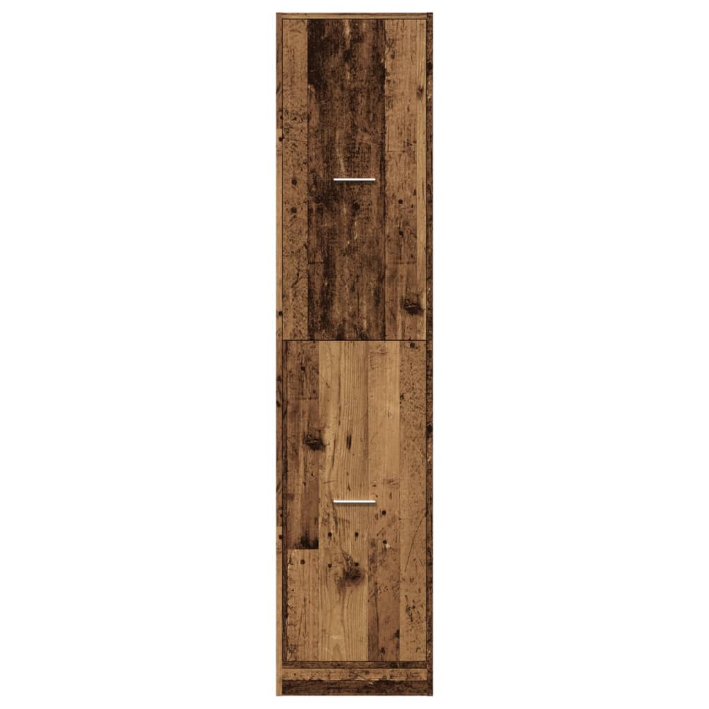 Apothecary Cabinet Old Wood 40x41x174,5 cm Engineered Wood