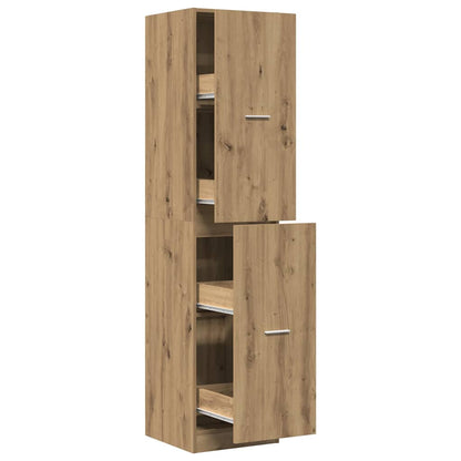 Apothecary Cabinet Artisian Oak 40x41x174,5 cm Engineered Wood