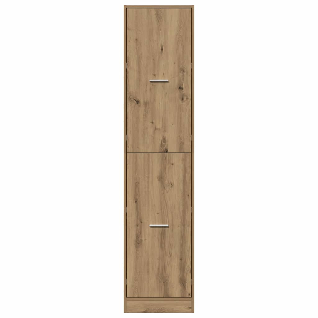 Apothecary Cabinet Artisian Oak 40x41x174,5 cm Engineered Wood
