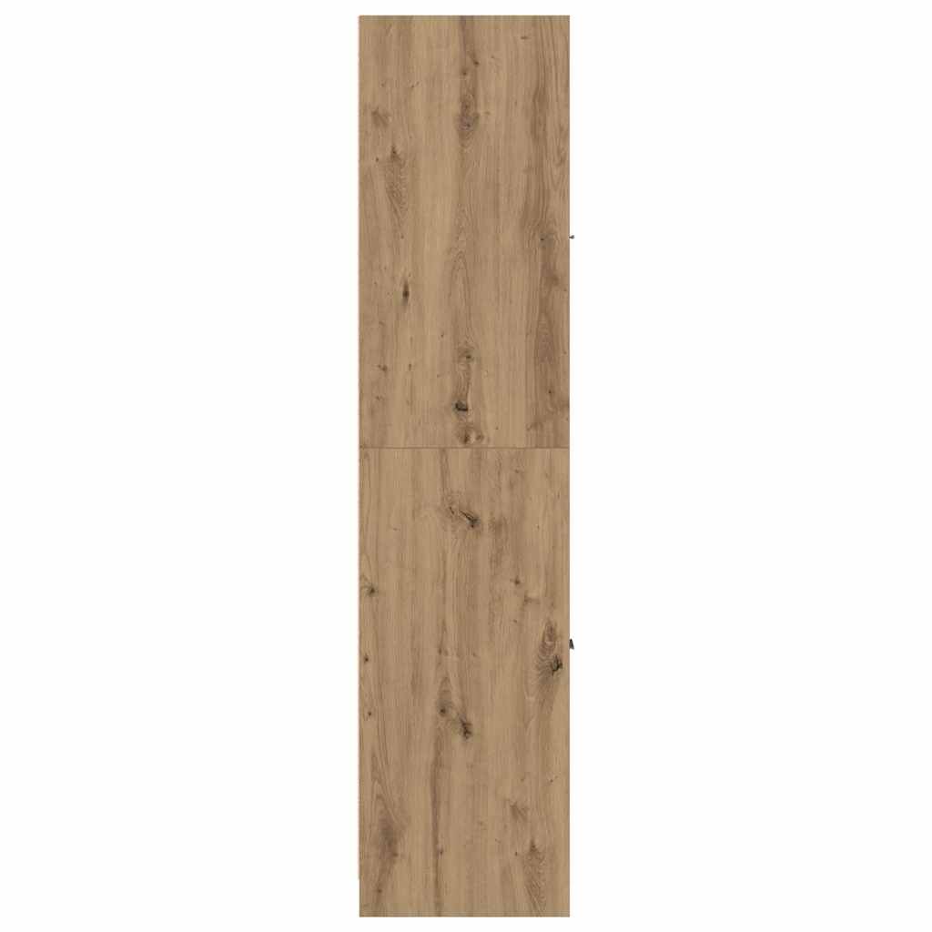 Apothecary Cabinet Artisian Oak 40x41x174,5 cm Engineered Wood
