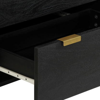 Sideboards 2 pcs Black 60x33x75 cm Engineered Wood