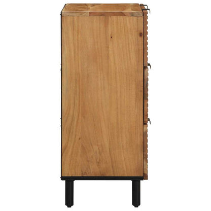 Sideboard Set 3 pcs 180 x 33 x 75 cm Solid Acacia Wood