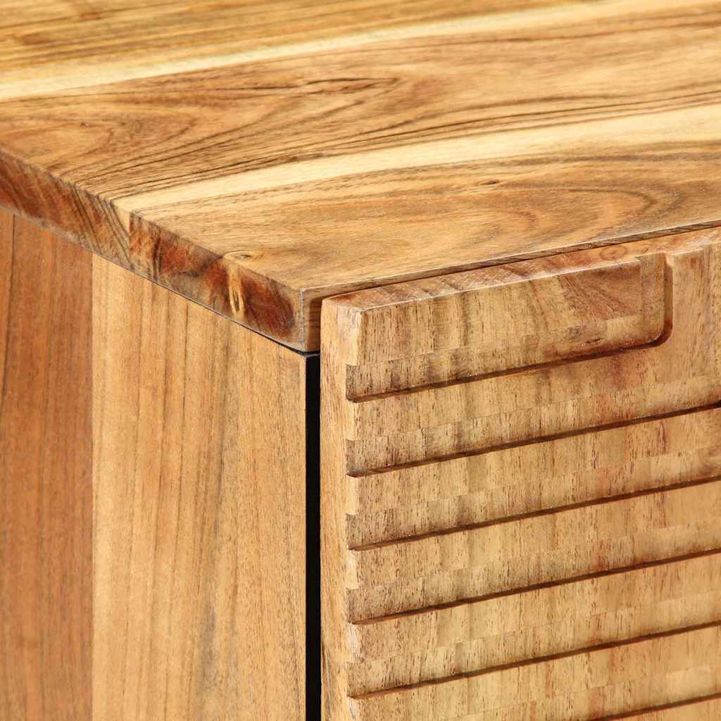 Bathroom Cabinet Set 3 pcs Natural 38 x 33 x 160 cm