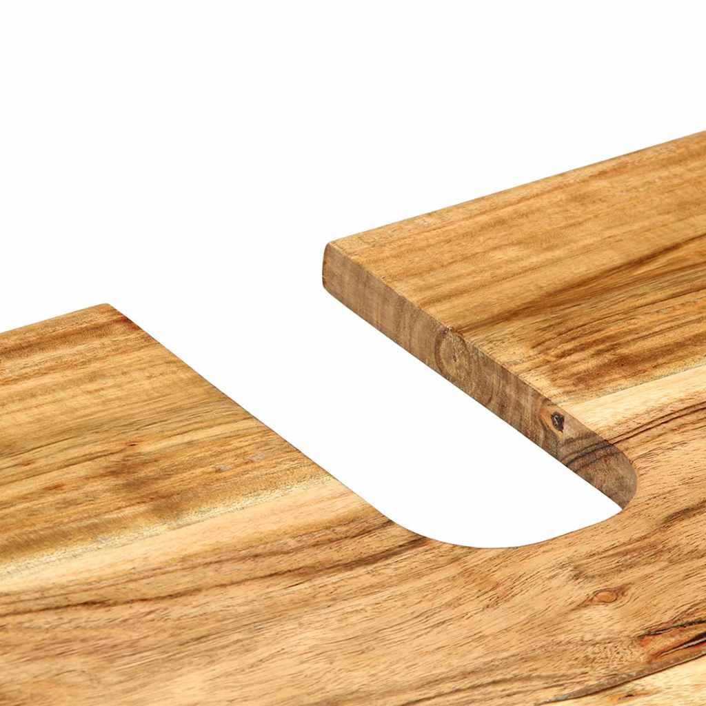 Bathroom Cabinet Set 4 pcs Natural 38 x 33 x 160 cm