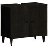 2 Piece Bathroom Furniture Set Solid Wood Mango