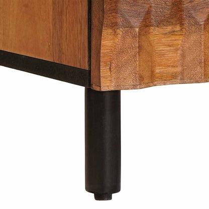 Sideboard 2 pcs 60 x 33 x 75 cm Solid Mango Wood