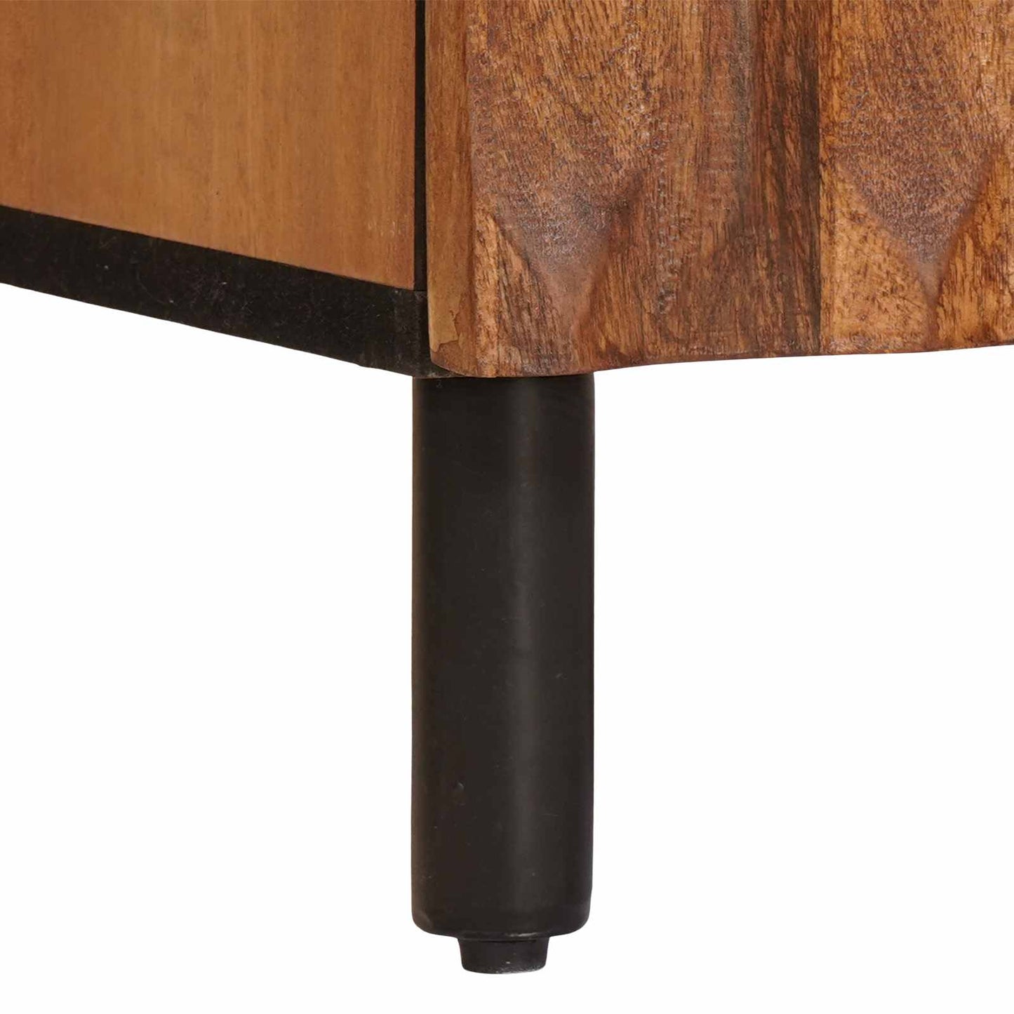 Bathroom Sets 2 pcs Acacia Brown Winish Solid Mango Wood