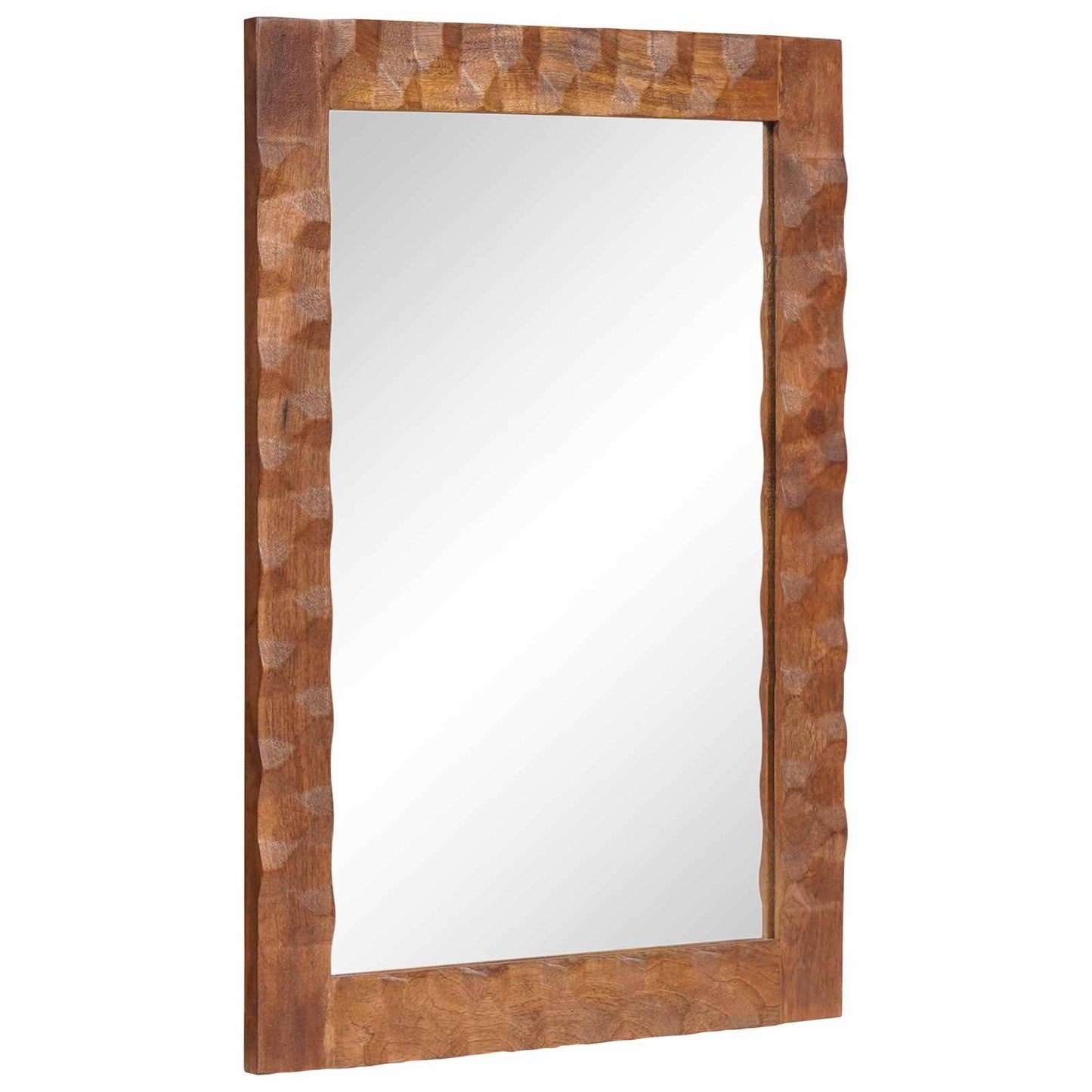 Bathroom Sets 4 pcs Acacia Brown Winish Solid Mango Wood