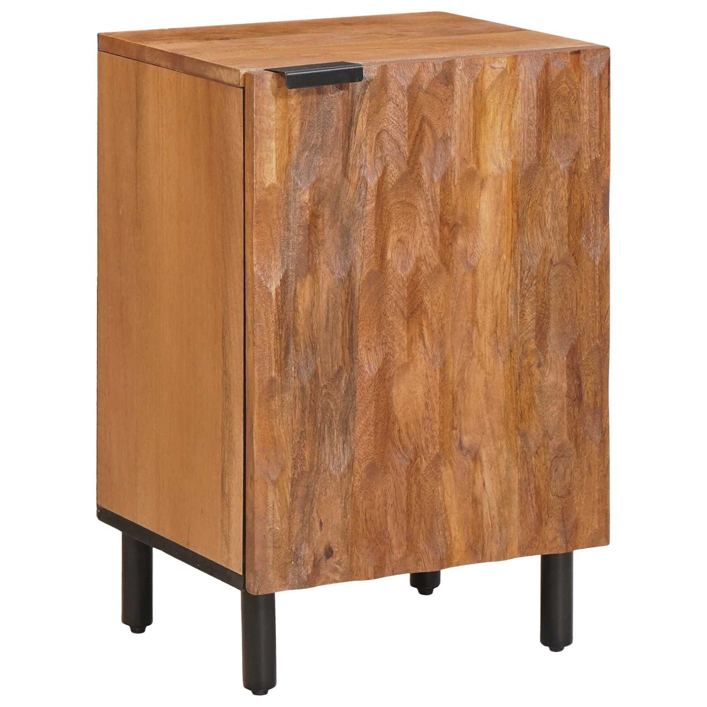 Bathroom Sets 4 pcs Acacia Brown Winish Solid Mango Wood