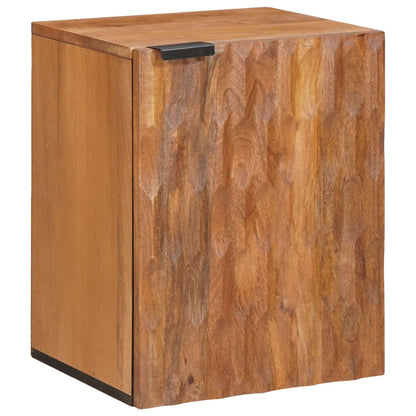 Bathroom Sets 5 pcs Acacia Brown Winish Solid Mango Wood