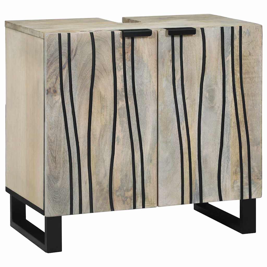 Bathroom Furniture Set 4 pcs Walnut Brown Engineered Wood