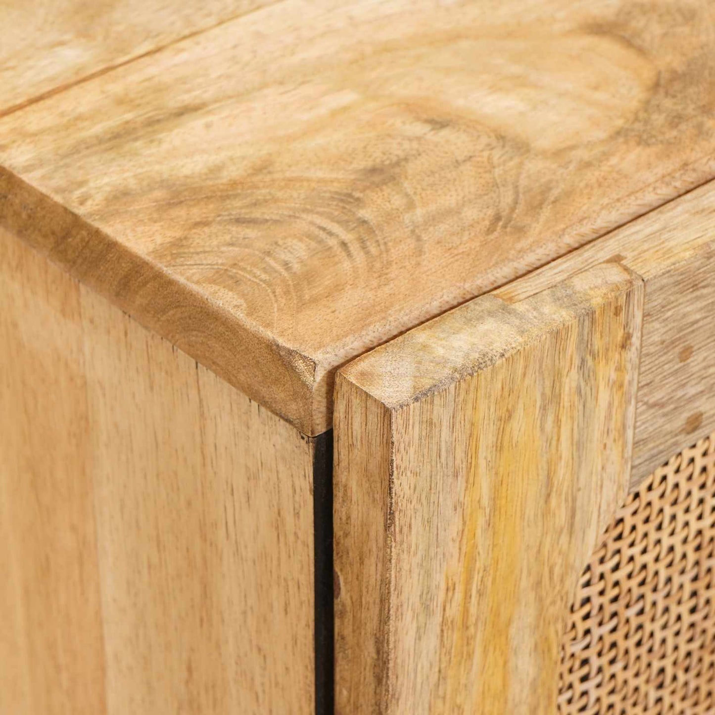Sideboard 2 pcs 60 x 33 x 75 cm Solid Mango Wood Brown