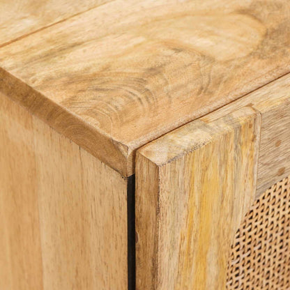 Sideboard 2 pcs 60 x 33 x 75 cm Solid Mango Wood Brown
