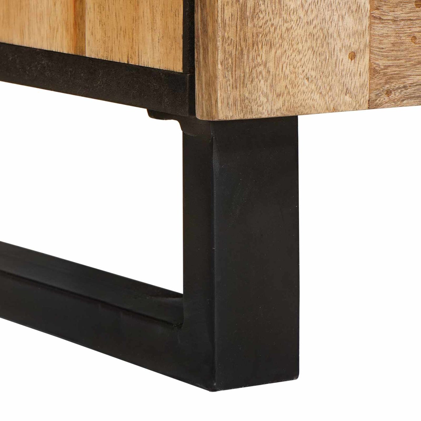 Sideboard 2 pcs 60 x 33 x 75 cm Solid Mango Wood Brown