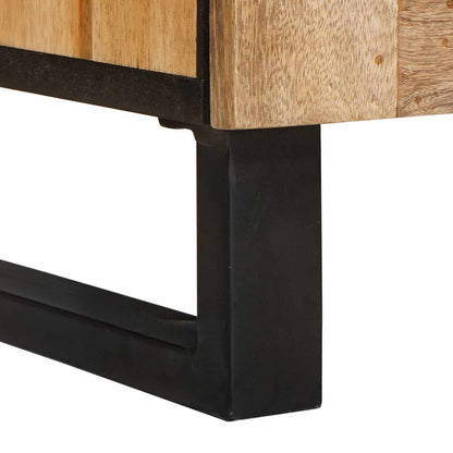 Sideboard 2 pcs 60 x 33 x 75 cm Solid Mango Wood Brown