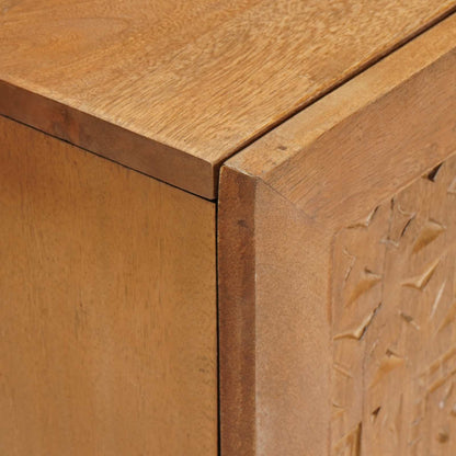 Bathroom Furniture Set with Shelf 2 pcs Brown Engineered Wood