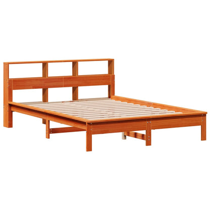 Bed Frame | Wax Brown | Solid Pinewood | Double | Stylish and Durable