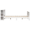 Bed Frame without Mattress White 140x200 cm Solid Wood Pine