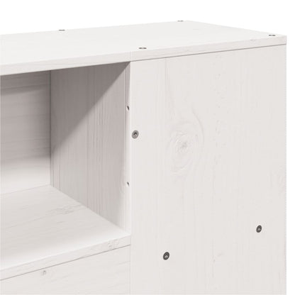 Bed Frame without Mattress White 160x200 cm Solid Wood Pine